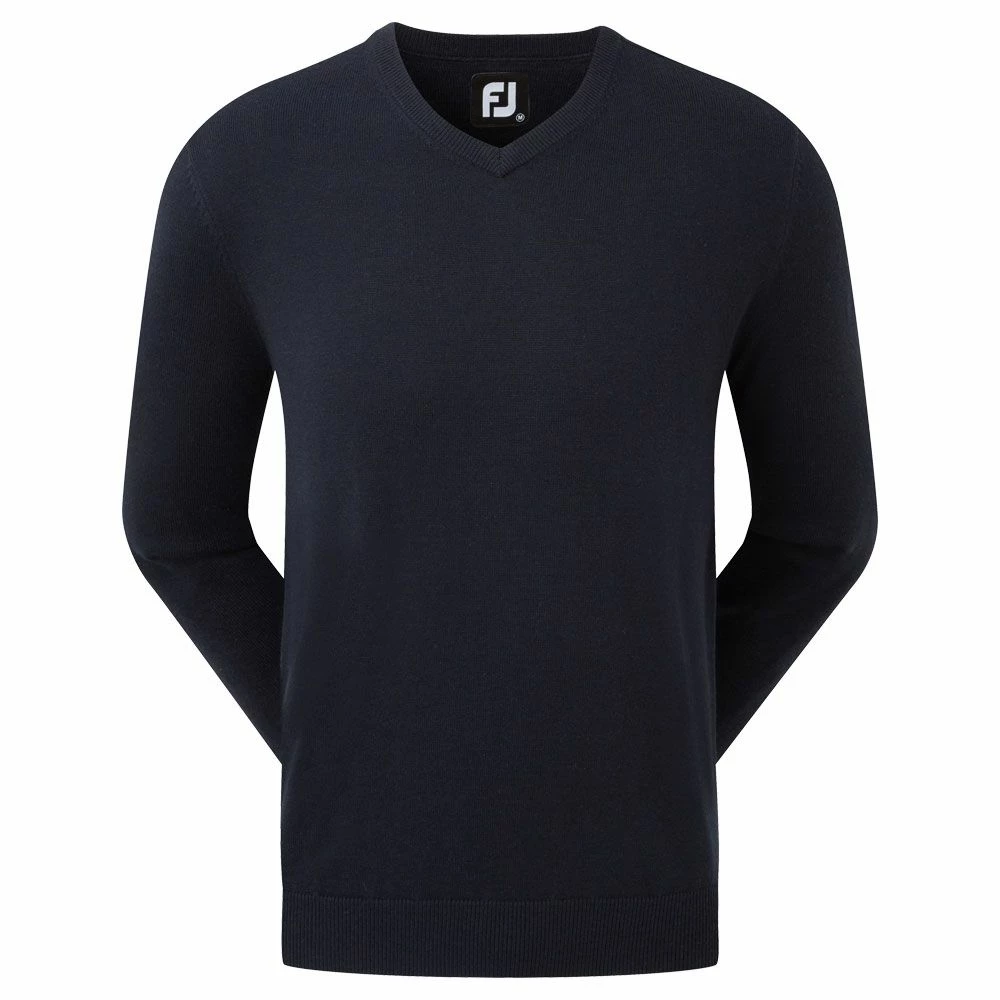 FootJoy Wool Blend V-Neck Golf Pullover 1 FootJoy Wool Blend V-Neck Golf Pullover