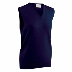 Glenbrae Ladies Merino V-Neck Slipover