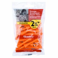 Masters Orange Graduated Plastic Tees 70mm