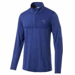 Puma EvoKNIT 1/4 Zip Golf Pullover -Golf Equipment Sales Store Puma Evoknit Quarter Zip Golf Pullover 578794 05 1