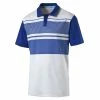 Puma Junior Patternblock Golf Polo Shirt