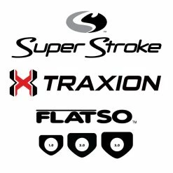 SuperStroke Traxion Flatso 1.0 Putter Grip -Golf Equipment Sales Store SuperStroke Traxion Flatso