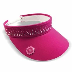 Surprizeshop Ladies Crystal Embellished Golf Visor