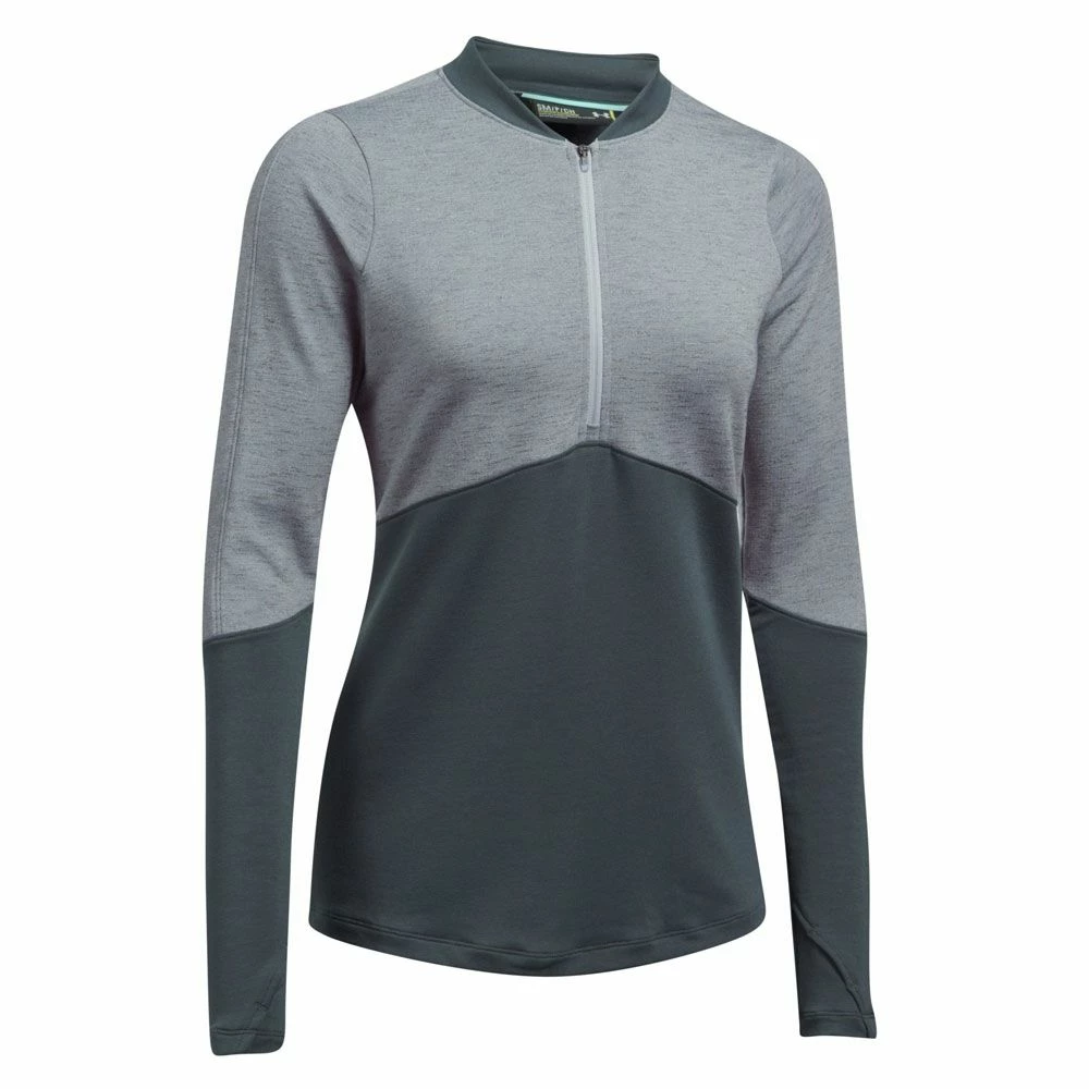Under Armour Ladies Threadborne 1/2 Zip Golf Pullover 1 Under Armour Ladies Threadborne 1/2 Zip Golf Pullover