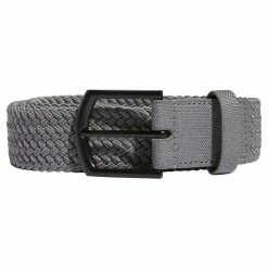 Adidas Braided Stretch Golf Belt 4 Adidas Braided Stretch Golf Belt -Golf Equipment Sales Store adidas 2022 braided stretch golf belt grey three gq6885 front 1 1 1