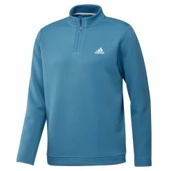 Adidas DWR 1/4 Zip Golf Pullover -Golf Equipment Sales Store adidas dwr qt zip golf pullover gu5088 6 1