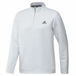 Adidas DWR 1/4 Zip Golf Pullover -Golf Equipment Sales Store adidas dwr qt zip golf pullover gu5090