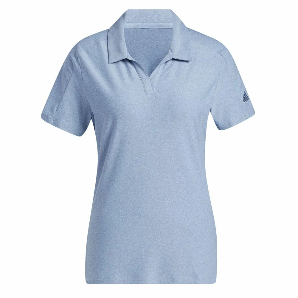 Adidas Go-To Primegreen Short Sleeve Ladies Golf Polo Shirt 1 Adidas Go-To Primegreen Short Sleeve Ladies Golf Polo Shirt