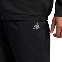 Adidas Provisional Golf Rain Trousers 8 Adidas Provisional Golf Rain Trousers -Golf Equipment Sales Store adidas provisional golf rain trousers front detail dg1986