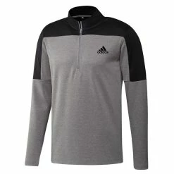 Adidas 1/4 Zip UPF Lightweight LC Golf Pullover -Golf Equipment Sales Store adidas qt zip upf lightweight lc golf pullover gr0758 1