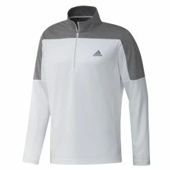 Adidas 1/4 Zip UPF Lightweight LC Golf Pullover -Golf Equipment Sales Store adidas qt zip upf lightweight lc golf pullover h53966