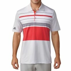 Adidas Ultimate365 Engineered Block Golf Polo Shirt