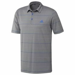 Adidas Ultimate365 Heather Stripe Golf Polo Shirt 5 Adidas Ultimate365 Heather Stripe Golf Polo Shirt -Golf Equipment Sales Store adidas ultimate365 heather stripe golf polo shirt fj9955 4