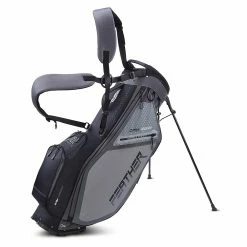 Big Max Dri Lite Feather Golf Stand Bag -Golf Equipment Sales Store big max dri lite feather stand bag black grey