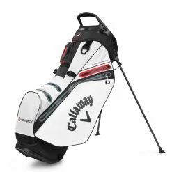 Callaway Hyper Dry 14 Golf Stand Bag -Golf Equipment Sales Store callaway 2020 hyperdry 14 stand bag white black red 5120167 3