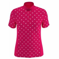 Callaway Chev Floral Print Ladies Golf Polo Shirt