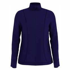 Callaway Waffle Fleece Ladies Golf Jacket -Golf Equipment Sales Store callaway ladies waffle fleece golf jacket cgjf80u5 476 1