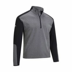 Callaway Lightweight Water Repellent Heathered Pullover