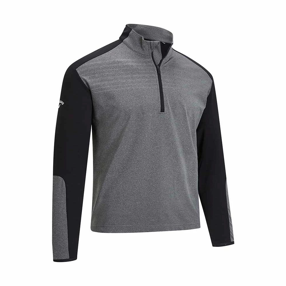 Callaway Lightweight Water Repellent Heathered Pullover 1 Callaway Lightweight Water Repellent Heathered Pullover