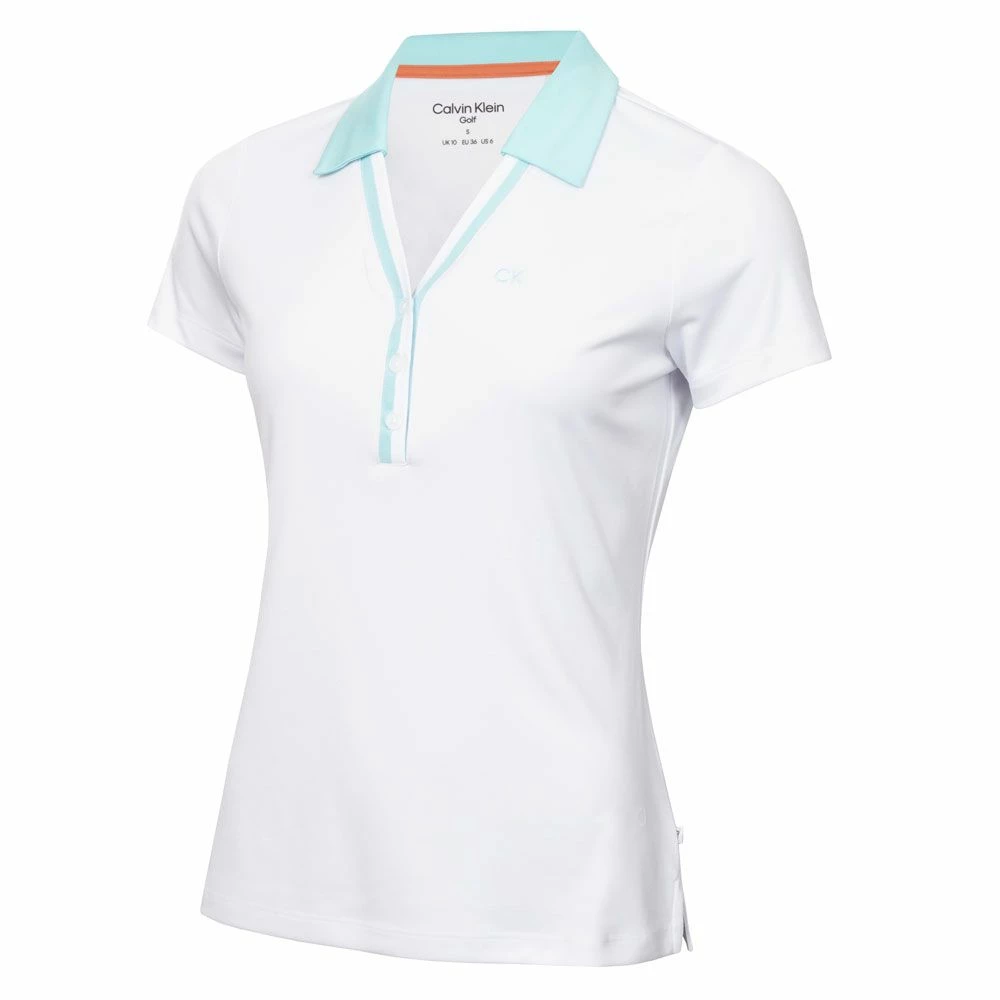 Calvin Klein Charlevoix Ladies Golf Polo Shirt 2 Calvin Klein Charlevoix Ladies Golf Polo Shirt - Image 2