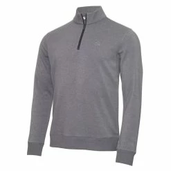 Calvin Klein Columbia 1/2 Zip Golf Pullover -Golf Equipment Sales Store calvin klein columbia half zip golf pullover c9514 sil