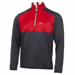 Calvin Klein Forest Lake 1/2 Zip Golf Pullover -Golf Equipment Sales Store calvin klein forest lake half zip golf pullover ckms22540 urb