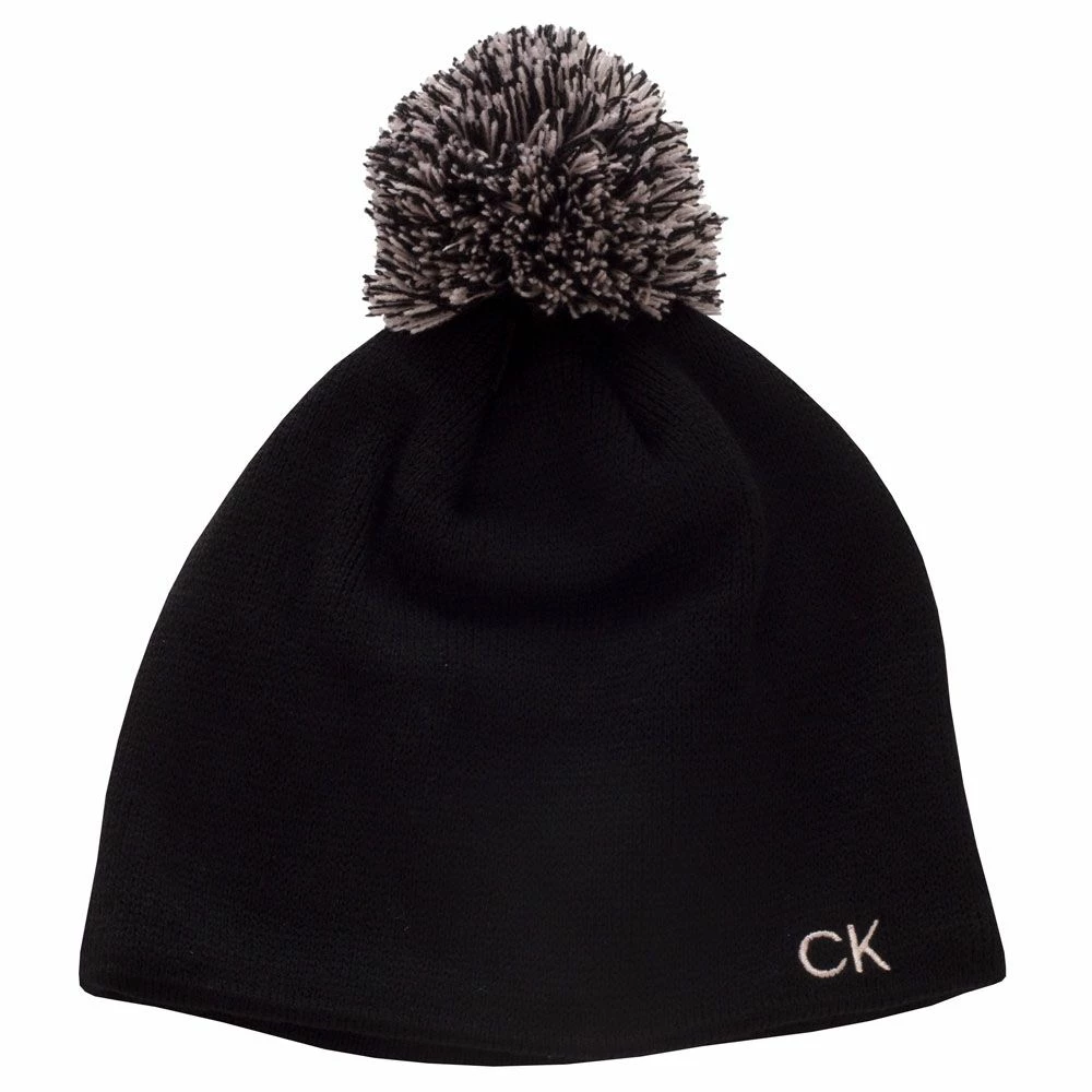Calvin Klein Gorra Ladies Bobble Beanie Hat 1 Calvin Klein Gorra Ladies Bobble Beanie Hat