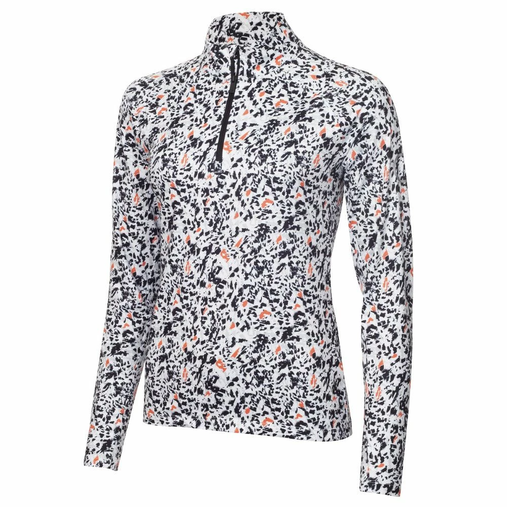 Calvin Klein Ladies Vibe 1/4 Zip Golf Pullover 2 Calvin Klein Ladies Vibe 1/4 Zip Golf Pullover - Image 2