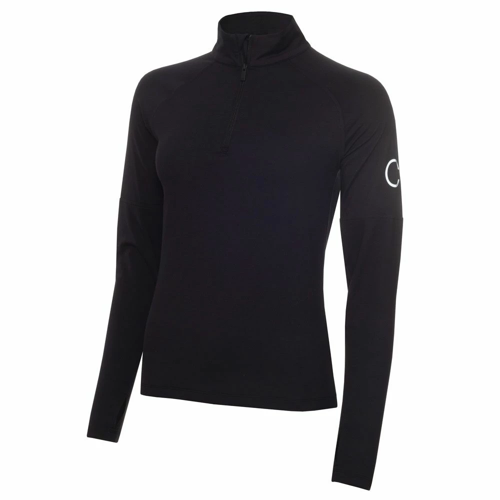 Calvin Klein Ladies Vibe 1/4 Zip Golf Pullover 3 Calvin Klein Ladies Vibe 1/4 Zip Golf Pullover - Image 3