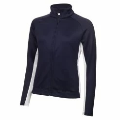 Calvin Klein Leland Tech Ladies Golf Jacket -Golf Equipment Sales Store calvin klein leland tech ladies golf jacket ckls22568 navy