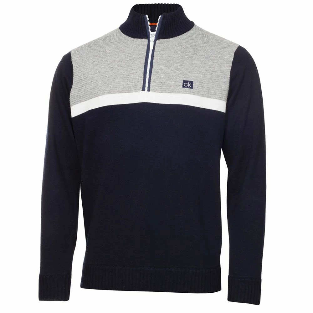 Calvin Klein Magnet 1/2 Zip Lined Golf Pullover 3 Calvin Klein Magnet 1/2 Zip Lined Golf Pullover - Image 3