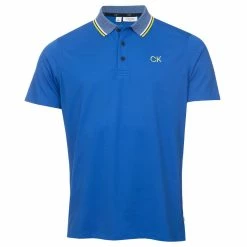 Calvin Klein Monterey Golf Polo Shirt -Golf Equipment Sales Store calvin klein monterey golf polo shirt ckms22535 oce blu