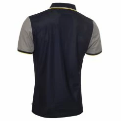 Calvin Klein Nelson Golf Polo Shirt -Golf Equipment Sales Store calvin klein nelson golf polo shirt back view ckms21482 nvy 4