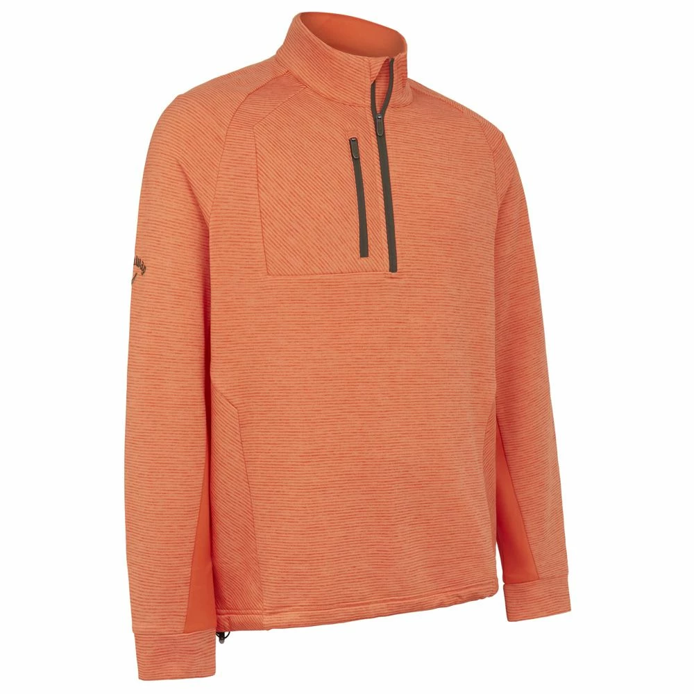Callaway Heather Stripe Fleece Back Golf Pullover 5 Callaway Heather Stripe Fleece Back Golf Pullover - Image 5