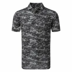FootJoy Cloud Camo Lisle Golf Polo Shirt