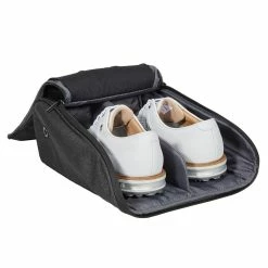FootJoy Deluxe Golf Shoe Bag -Golf Equipment Sales Store footjoy deluxe golf shoe bag 31540 open
