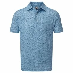 FootJoy Granite Print Lisle Golf Polo Shirt