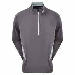 FootJoy Hydroknit 1/2 Zip Waterproof Golf Jacket -Golf Equipment Sales Store footjoy hydroknit hf zip waterproof golf jacket 92963
