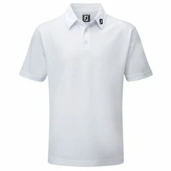 FootJoy Junior Stretch Pique Golf Polo Shirt 11 FootJoy Junior Stretch Pique Golf Polo Shirt -Golf Equipment Sales Store footjoy junior stretch pique solid golf polo shirt 92740