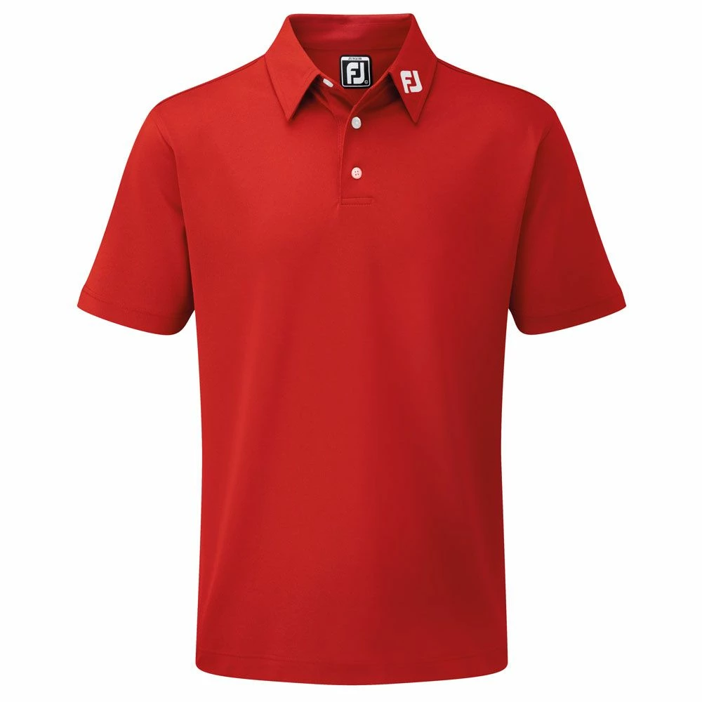 FootJoy Junior Stretch Pique Golf Polo Shirt 5 FootJoy Junior Stretch Pique Golf Polo Shirt - Image 5