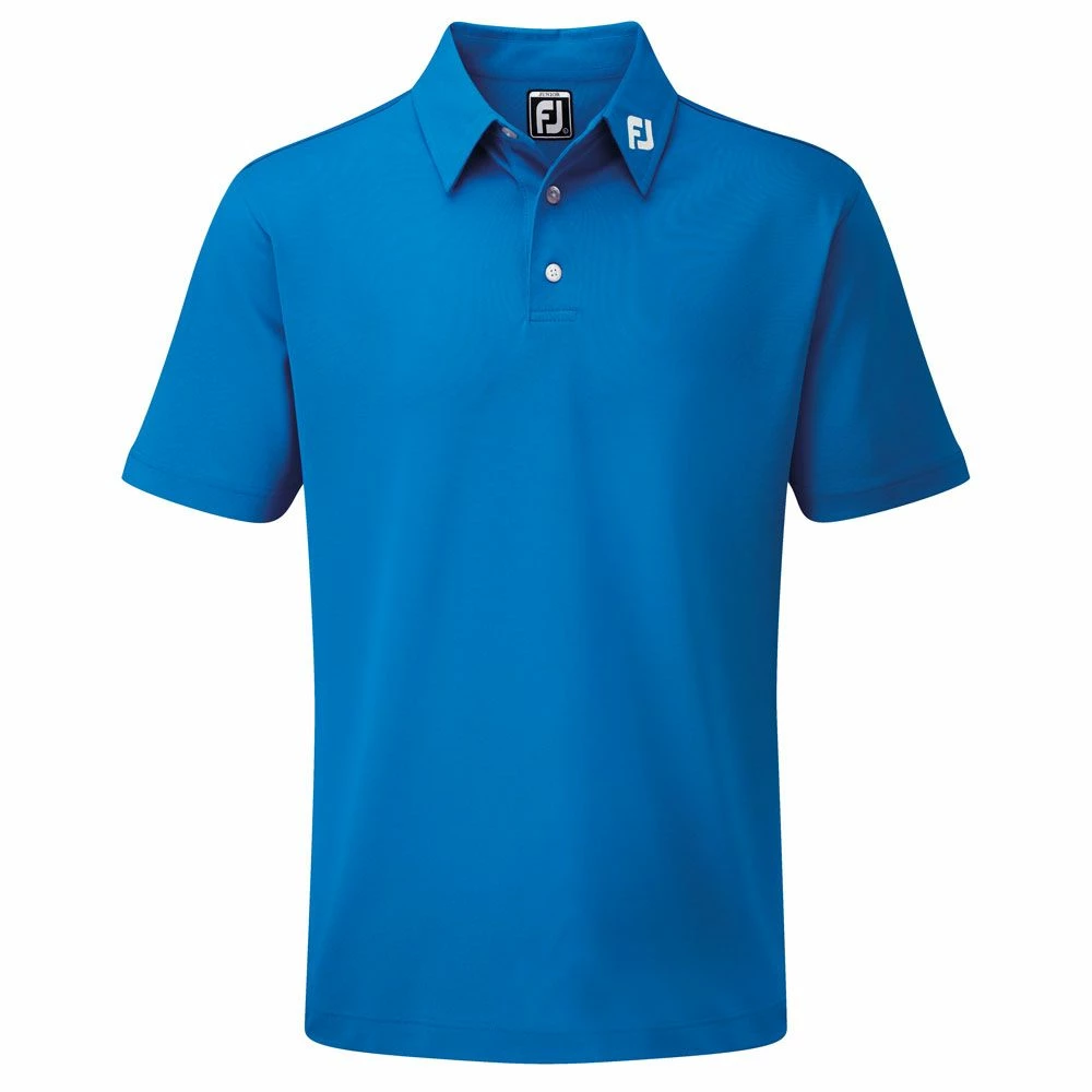 FootJoy Junior Stretch Pique Golf Polo Shirt 2 FootJoy Junior Stretch Pique Golf Polo Shirt - Image 2