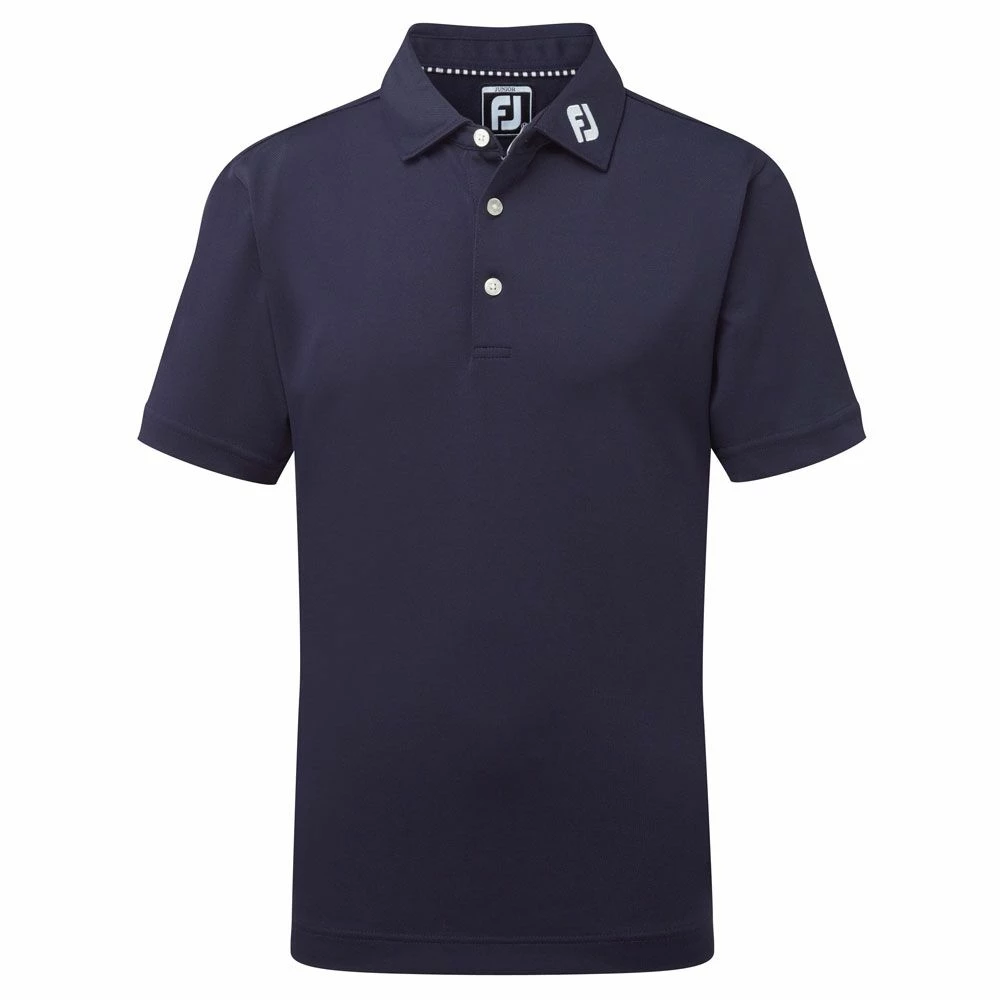 FootJoy Junior Stretch Pique Golf Polo Shirt 4 FootJoy Junior Stretch Pique Golf Polo Shirt - Image 4