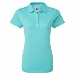 FootJoy Ladies Stretch Pique Solid Golf Polo Shirt