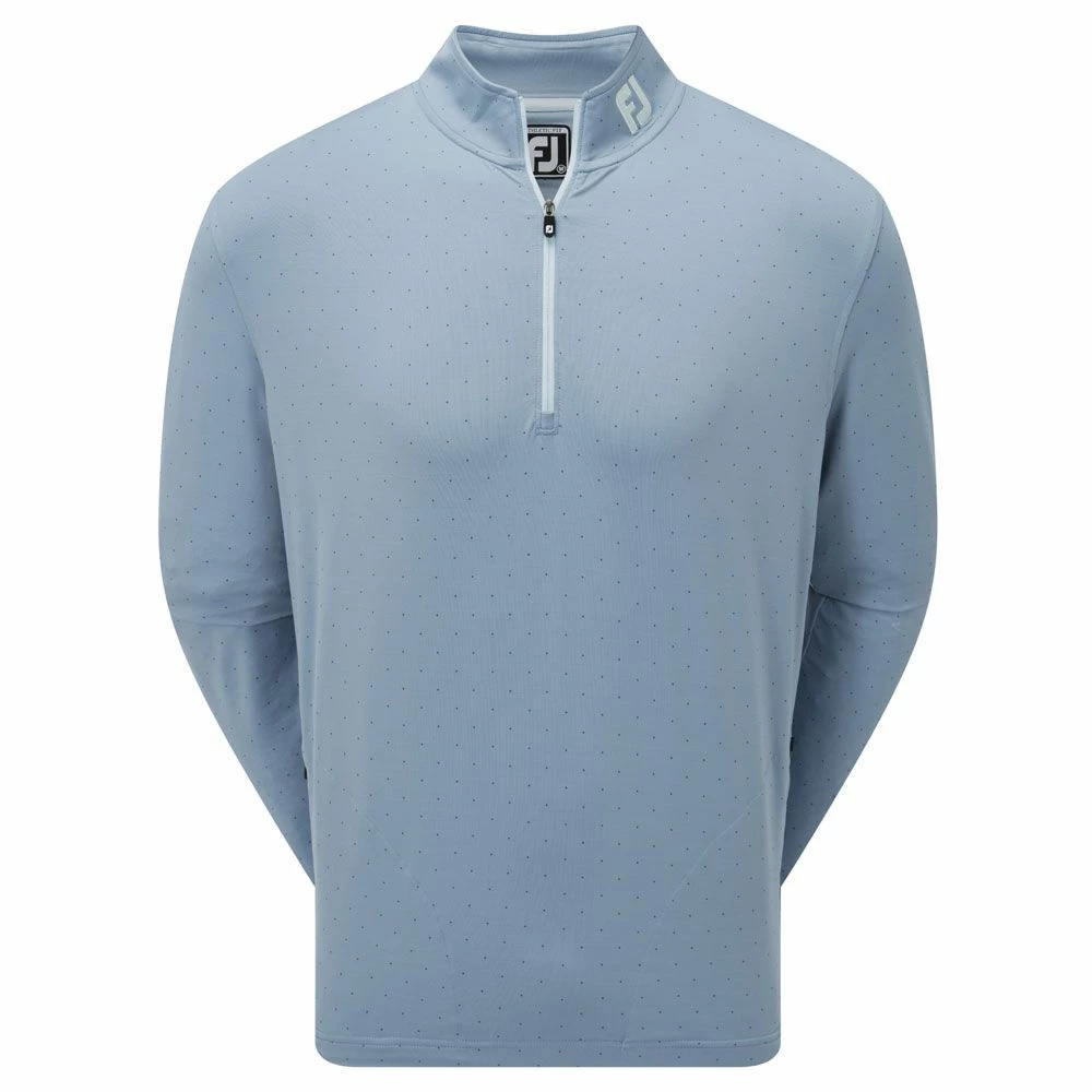 FootJoy Pin Dot Chill-Out Golf Pullover 1 FootJoy Pin Dot Chill-Out Golf Pullover