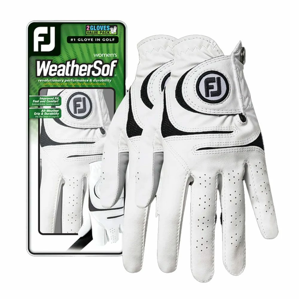 FootJoy WeatherSof Ladies Golf Glove (2 Pack) 1 FootJoy WeatherSof Ladies Golf Glove (2 Pack)