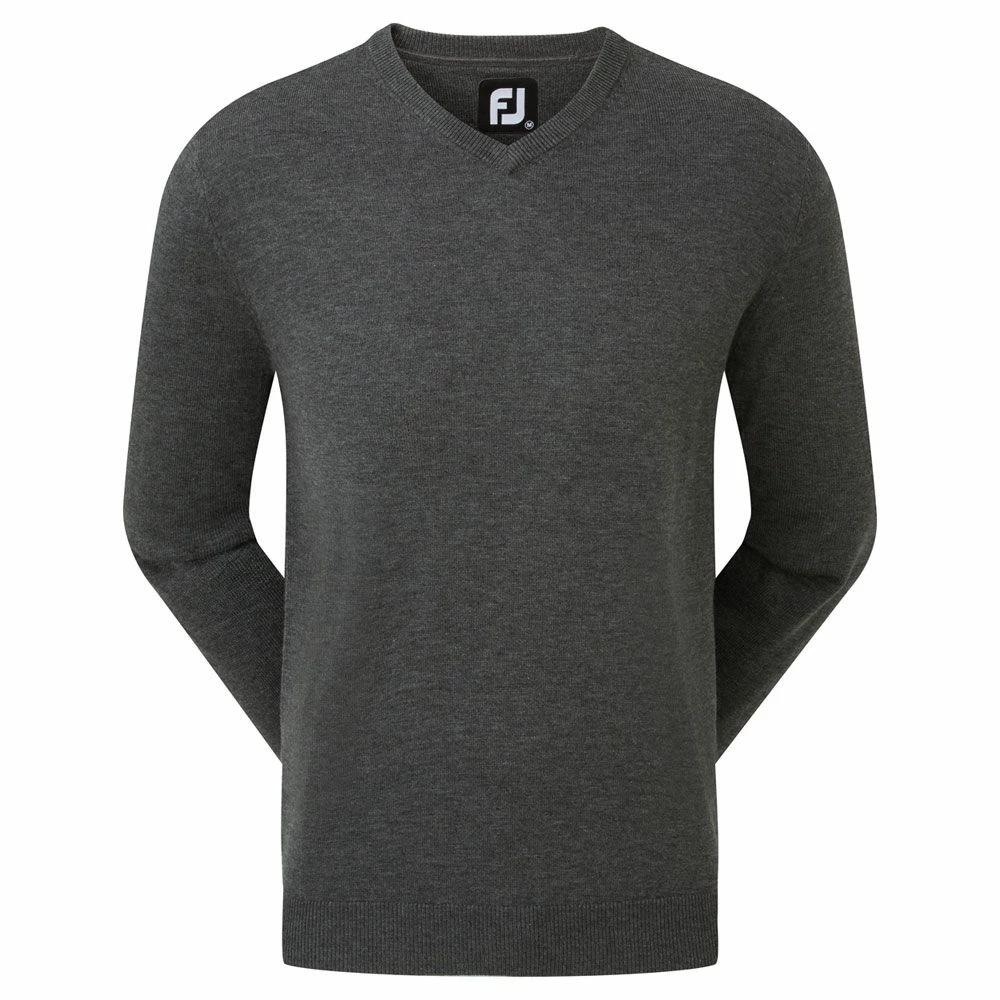 FootJoy Wool Blend V-Neck Golf Pullover 3 FootJoy Wool Blend V-Neck Golf Pullover - Image 3
