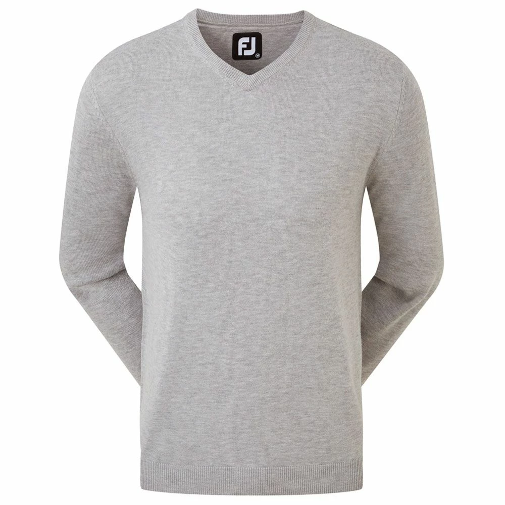 FootJoy Wool Blend V-Neck Golf Pullover 5 FootJoy Wool Blend V-Neck Golf Pullover - Image 5