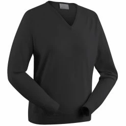 Glenbrae Ladies Merino V-Neck Sweater