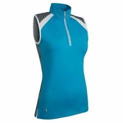 Glenmuir Ladies Heidi Sleeveless Golf Polo Shirt