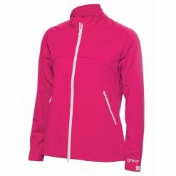 Green Lamb Gala Hush Ladies Waterproof Golf Jacket